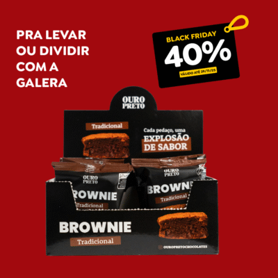 Caixa Display Brownie Tradicional (12un)